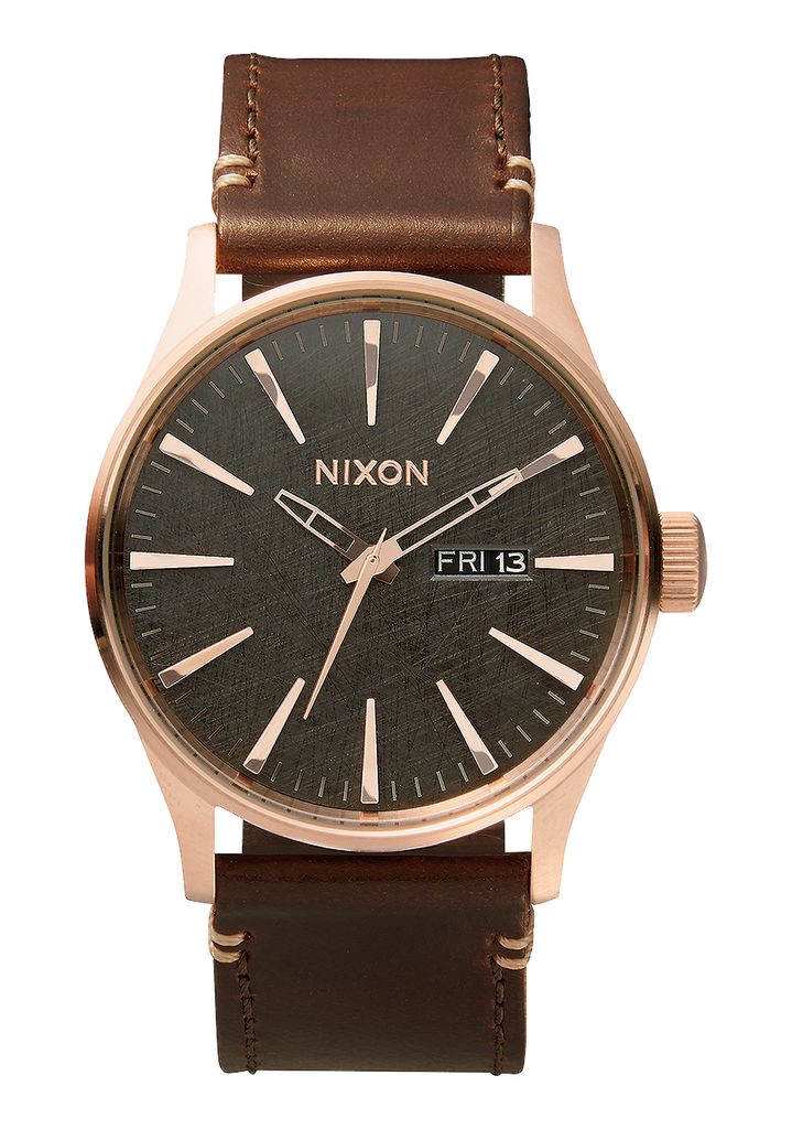 Multicolor Watches Nixon Sentry Leather Watches | 862JRKQPM