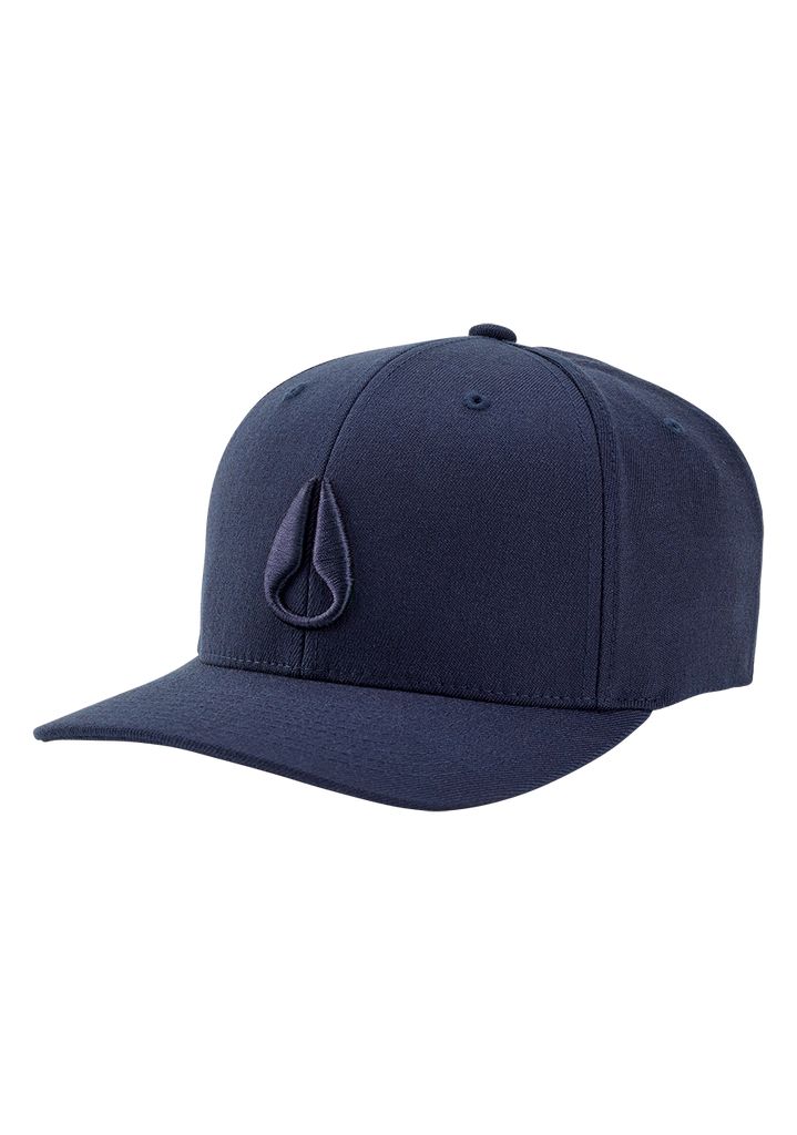 Navy Accessories Nixon Deep Down Flexfit Athletic Fit Hats | 198RAEDGY