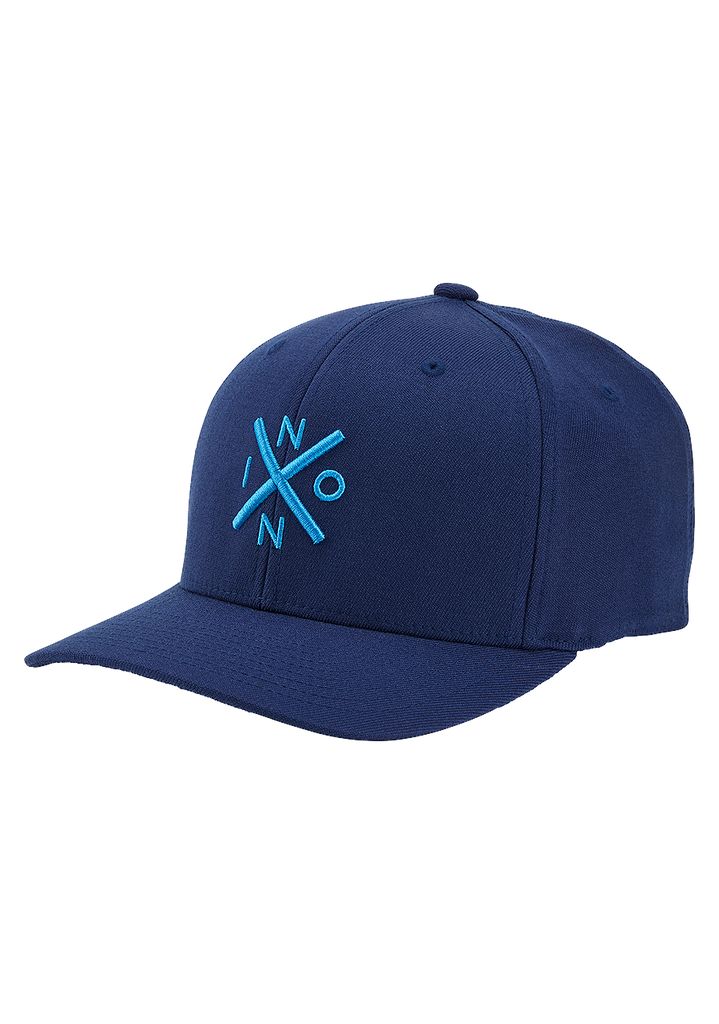 Navy Accessories Nixon Exchange Flexfit Hats | 790LGWYXA