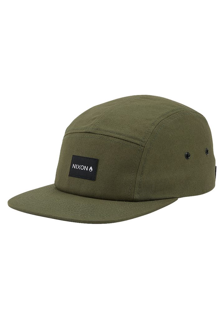 Olive Accessories Nixon Mikey 5 Panel Hats | 643GTPFQS