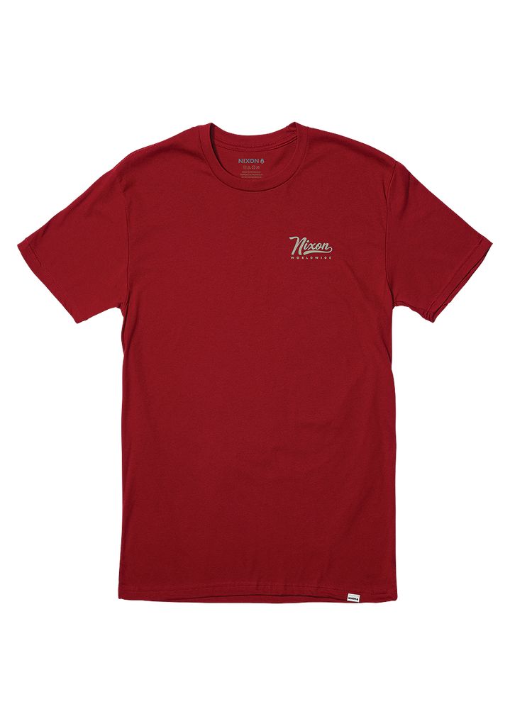 Red Apparel Nixon Looped Repreve® T Shirts | 425JAYNIS