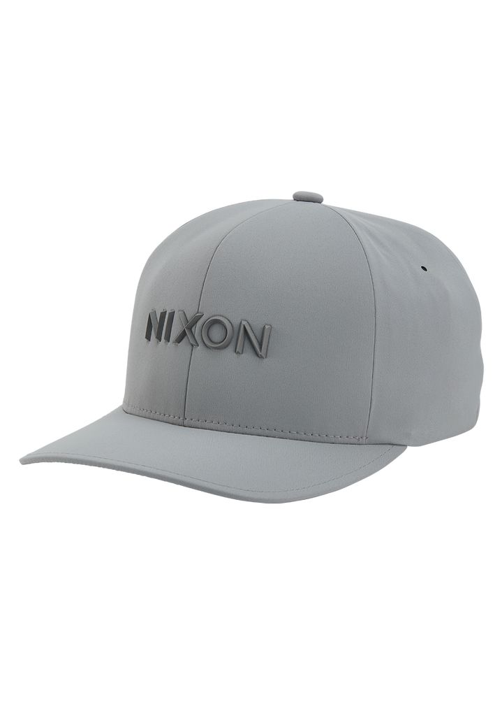 Silver Accessories Nixon Delta Flexfit Hats | 428ZXWOFE