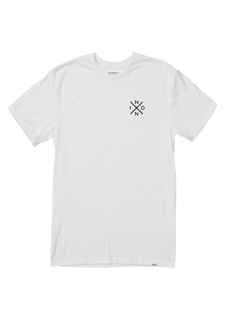 White Apparel Nixon Spot T Shirts | 017KBANZM